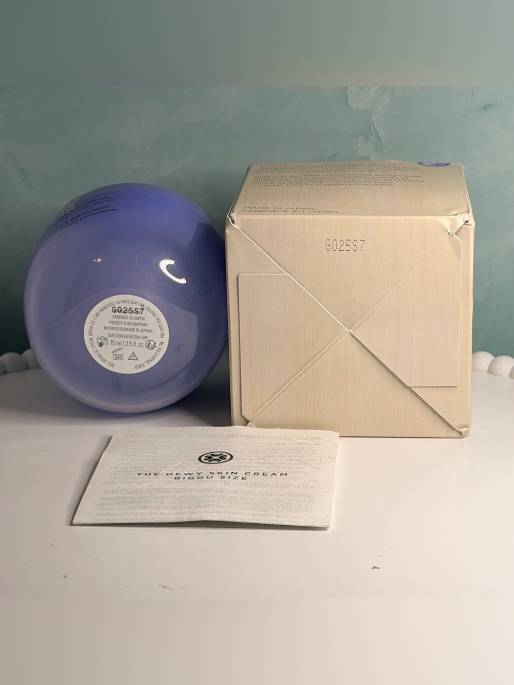 TATCHA The Dewy Skin Cream BIGGU SIZE (75 mL /2.5 oz), NEW in box - Picture 2 of 2